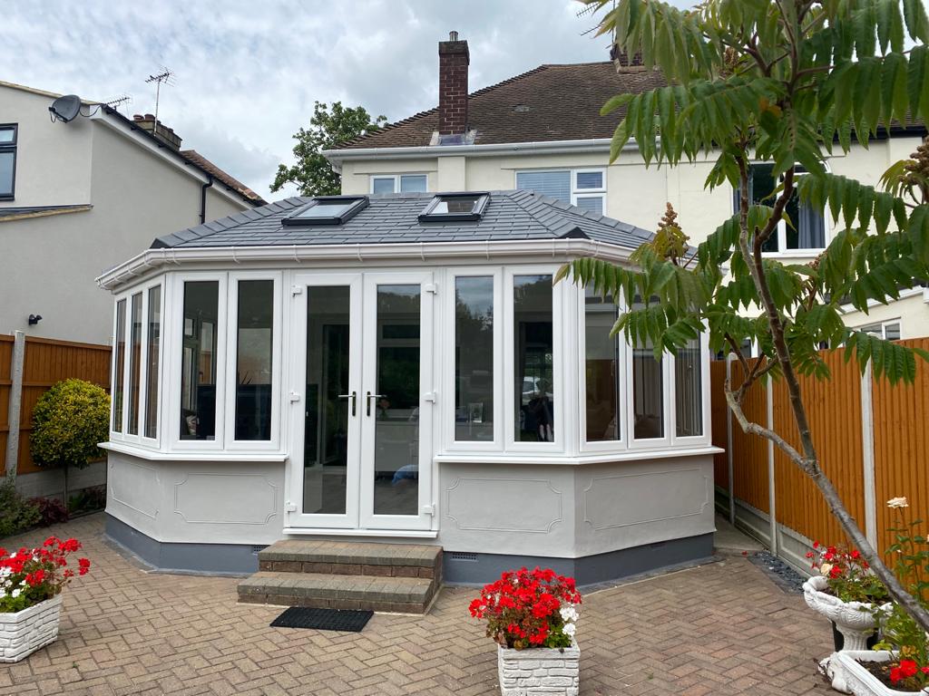 tiled roof conservatory